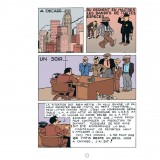 Tintin album in America colorized - Camp fire cover