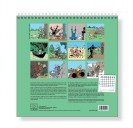 Grand calendrier mural Tintin - 2026 - secondaire-1