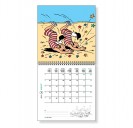 Grand calendrier mural Tintin - 2026 - secondaire-2