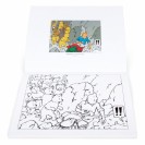 Album à colorier Tintin Lune - secondaire-2