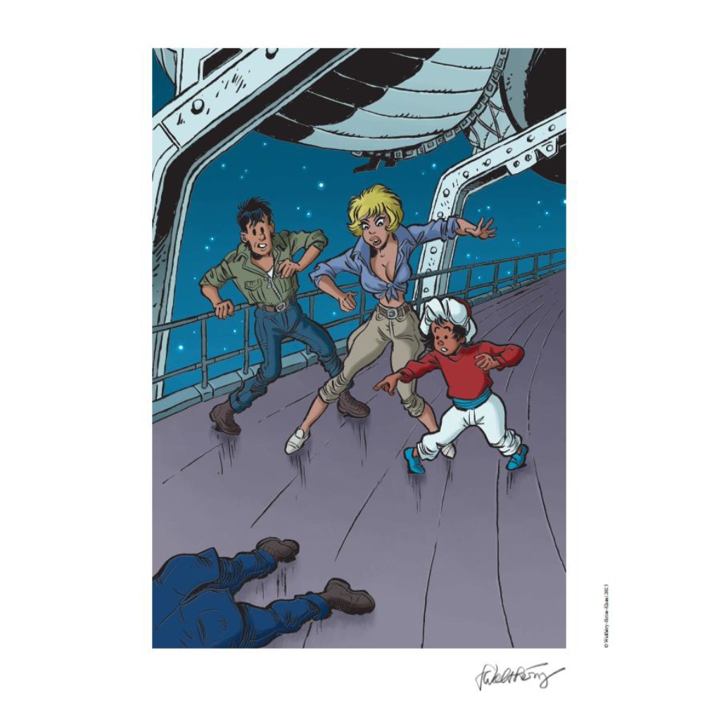 Tirage de luxe - Natacha - Chanson d'Avril - secondaire-1