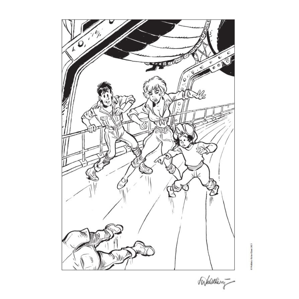 Tirage de luxe - Natacha - Chanson d'Avril - secondaire-2