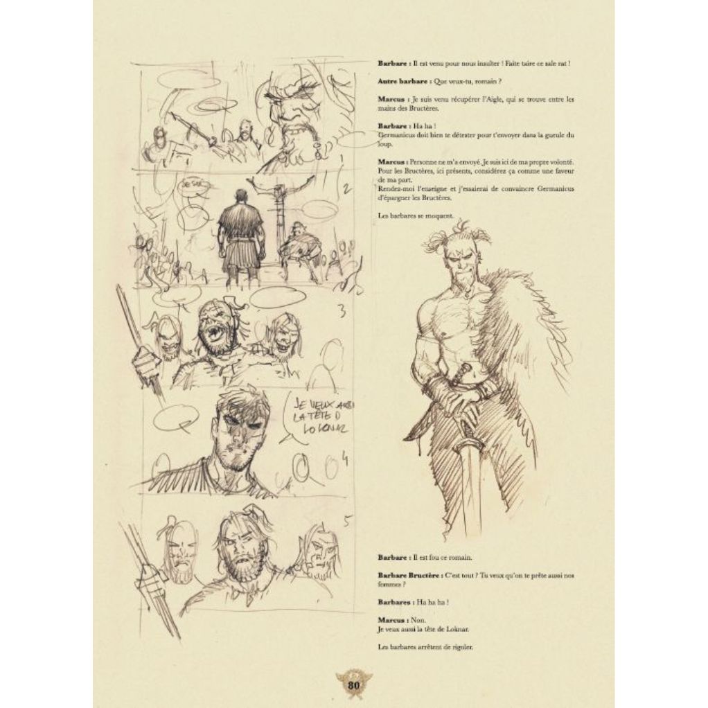 Tirage de luxe - Les Aigles de Rome - Livre VIII - secondaire-4