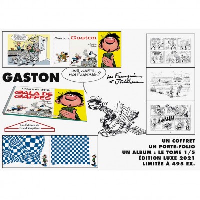 Tirage de luxe Gaston à l'italienne tome 2 : Gala de gaffes - secondaire-4