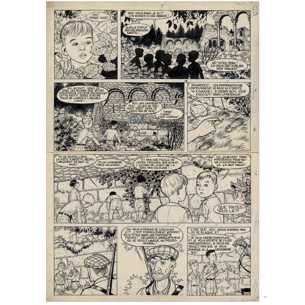 La Patrouille des Castors - Le Mystère de Grosbois – VINT'PAGE 01 - secondaire-11