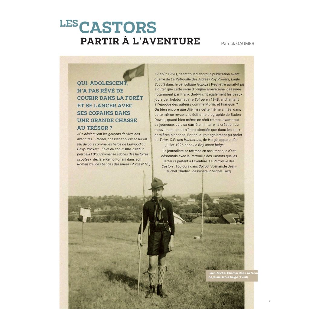 La Patrouille des Castors - Le Mystère de Grosbois – VINT'PAGE 01 - secondaire-2