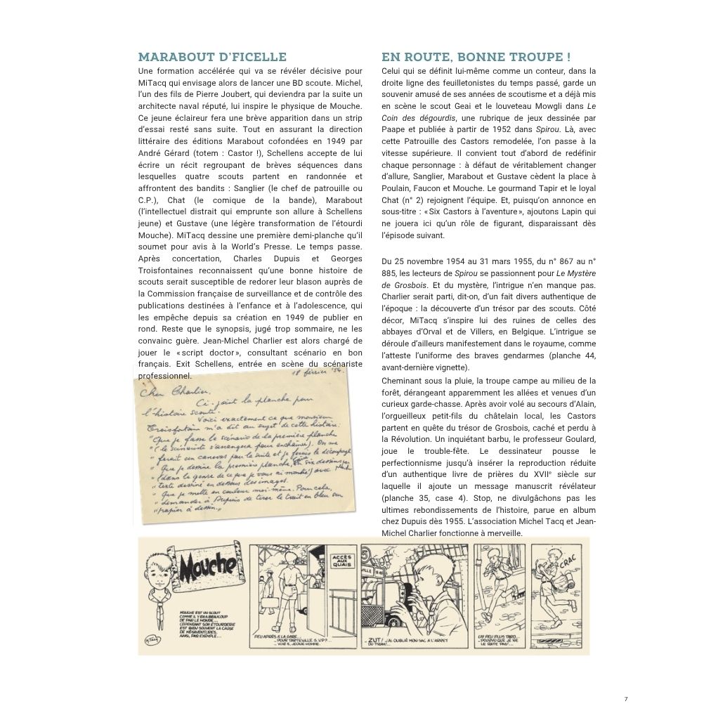 La Patrouille des Castors - Le Mystère de Grosbois – VINT'PAGE 01 - secondaire-4