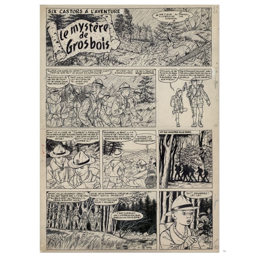La Patrouille des Castors - Le Mystère de Grosbois – VINT'PAGE 01 - secondaire-7