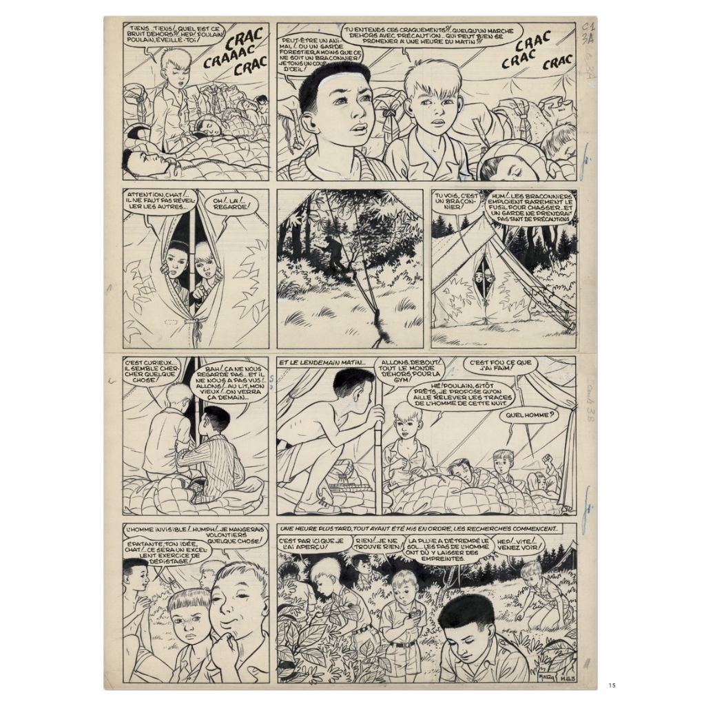 La Patrouille des Castors - Le Mystère de Grosbois – VINT'PAGE 01 - secondaire-9