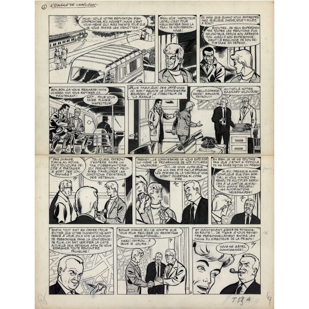 Ric Hochet L'ombre de Caméléon – VINT'PAGE 02 - secondaire-10