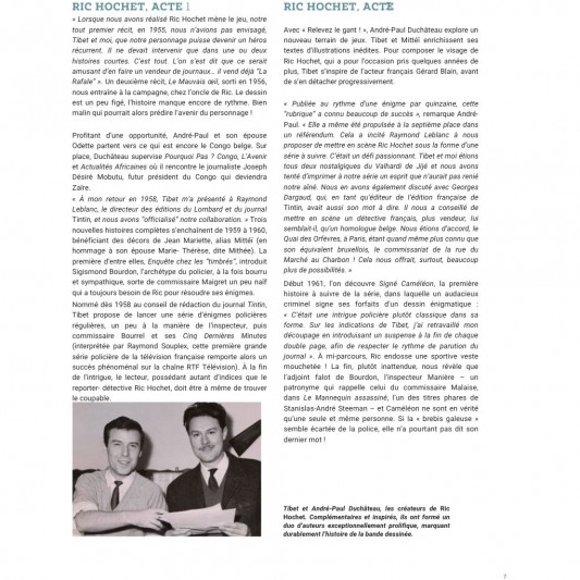 Ric Hochet L'ombre de Caméléon – VINT'PAGE 02 - secondaire-4