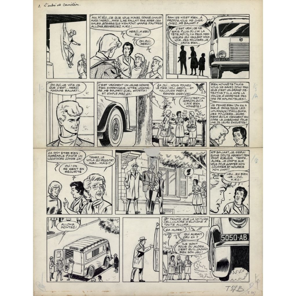 Ric Hochet L'ombre de Caméléon – VINT'PAGE 02 - secondaire-9