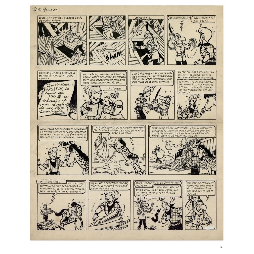 Chick Bill - La route d'acier - VINT'PAGE 03 - secondaire-11