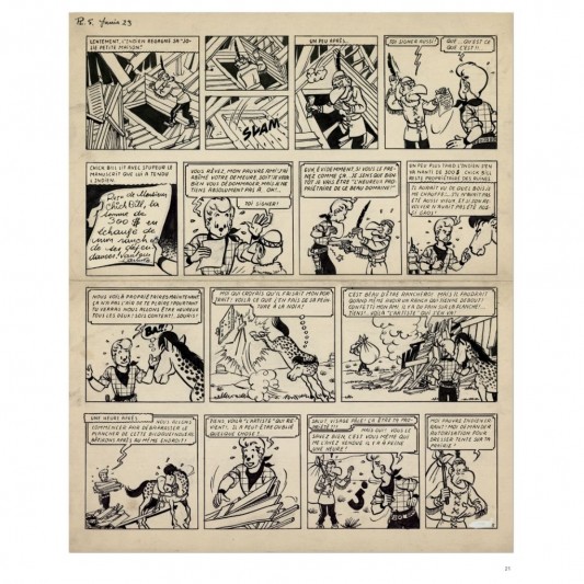 Chick Bill - La route d'acier - VINT'PAGE 03 - secondaire-11