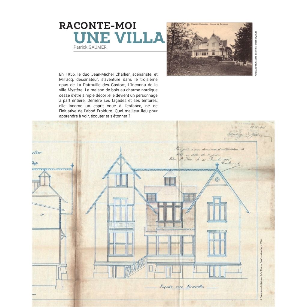 La Patrouille des Castors - L'Inconnu de la Villa Mystère – VINT'PAGE 04 - secondaire-1