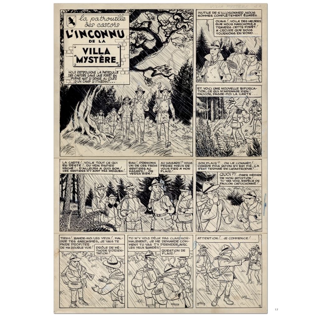 La Patrouille des Castors - L'Inconnu de la Villa Mystère – VINT'PAGE 04 - secondaire-8