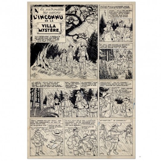 La Patrouille des Castors - L'Inconnu de la Villa Mystère – VINT'PAGE 04 - secondaire-8
