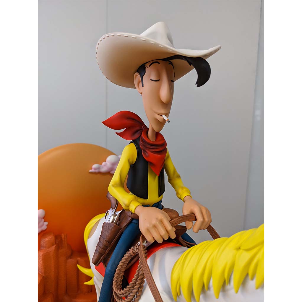 Figurine Cartoon Kingdom Lucky Luke et Jolly Jumper - secondaire-2