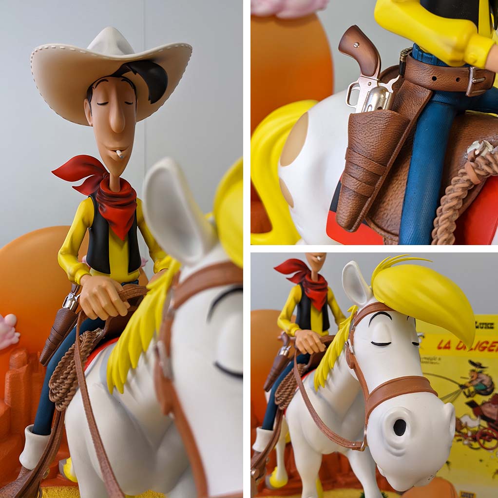 Figurine Cartoon Kingdom Lucky Luke et Jolly Jumper - secondaire-4