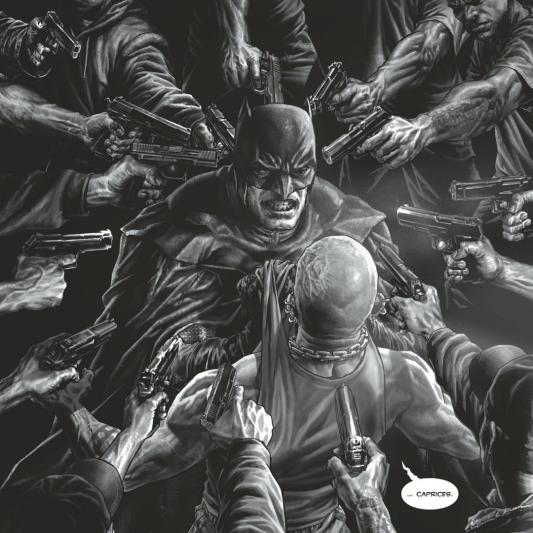 Batman Damned n&b offert - opération black label - secondaire-1