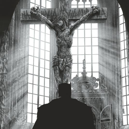 Batman Damned n&b offert - opération black label - secondaire-2