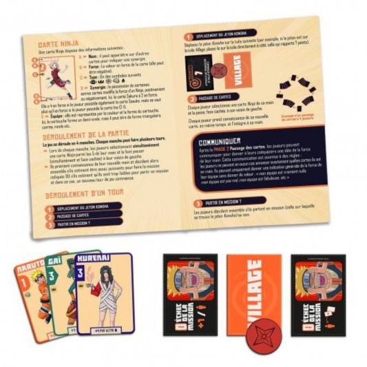 Naruto - Jeu de société - Au secours de Konoha - secondaire-1