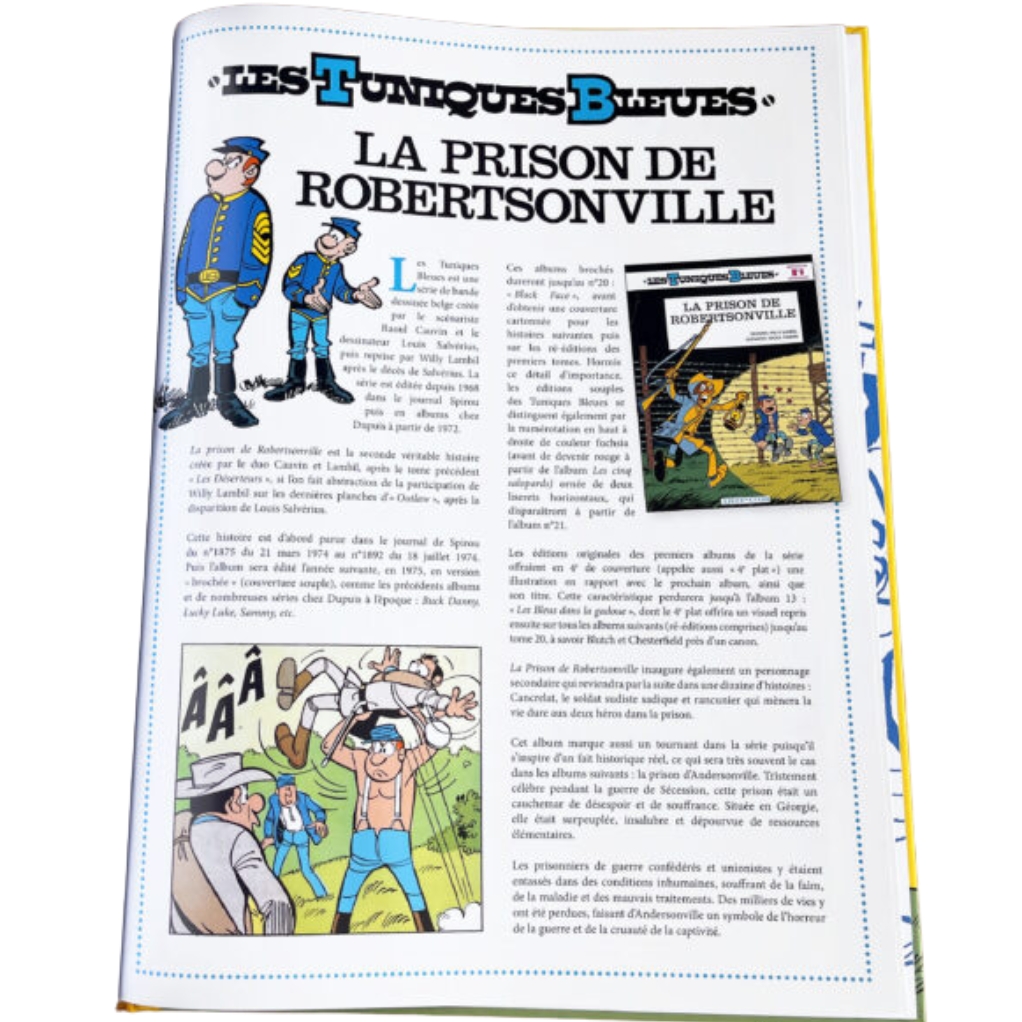Les Tuniques Bleues – La Prison de Robertsonville - secondaire-4