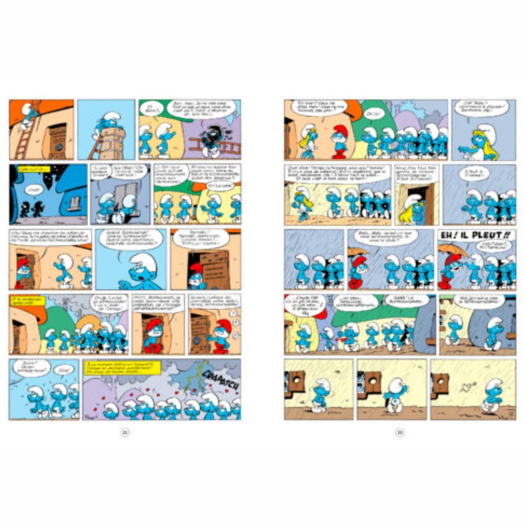 Les Schtroumpfs - La Schtroumpfette - secondaire-3