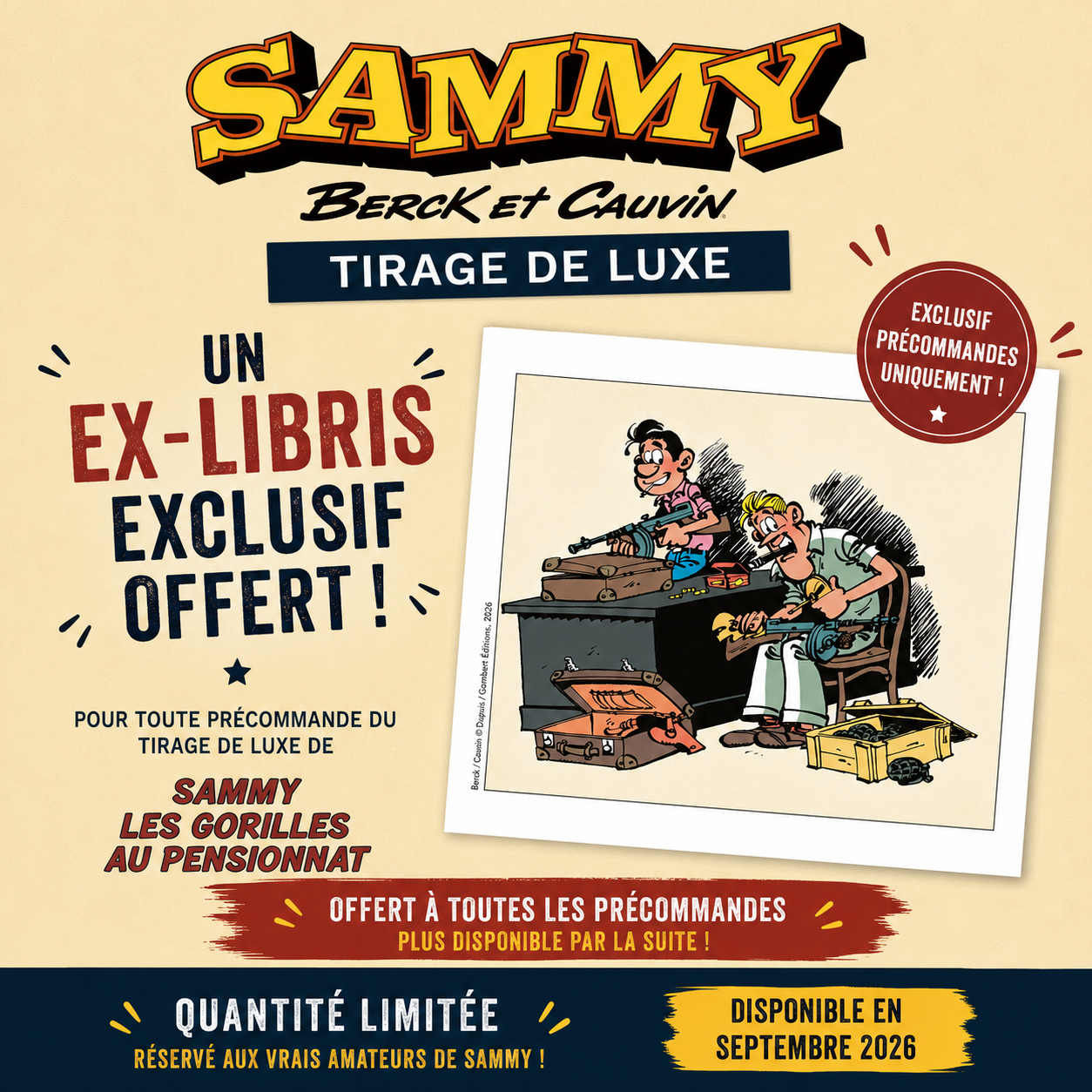 Sammy - Les gorilles au pensionnat - secondaire-7