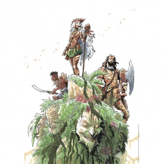 Tirage de luxe Terres d'Ogon T2 - Blancs-Visages - secondaire-1