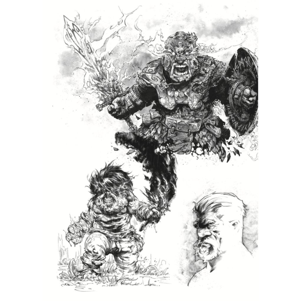 Tirage de luxe Nain 21 - Ulrog de la Forge - secondaire-3