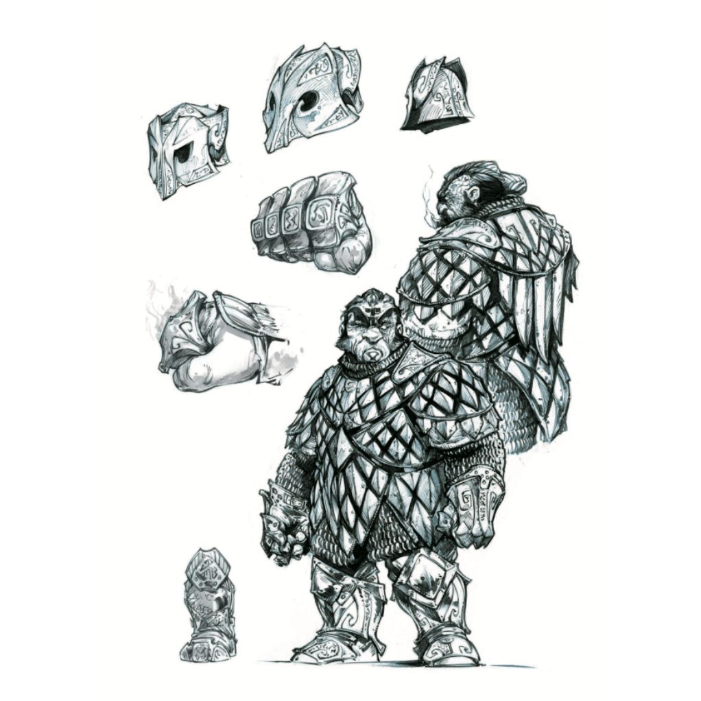 Tirage de luxe Nain 21 - Ulrog de la Forge - secondaire-6