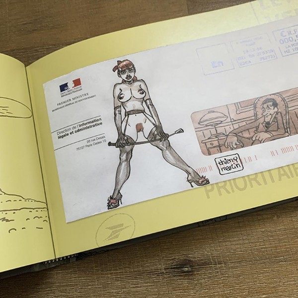 Artbook, Les enveloppes hermétiques du Major Martin, par Thierry Martin