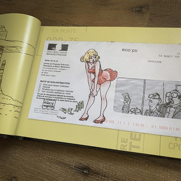 Tirage de luxe, Artbook, Les enveloppes hermétiques du Major Martin, par Thierry Martin