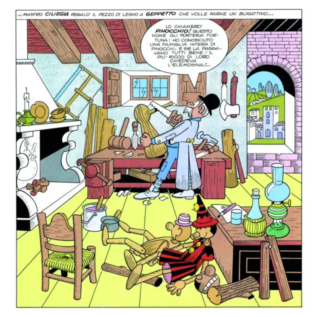 Pinocchio par Luciano Bottaro - secondaire-1