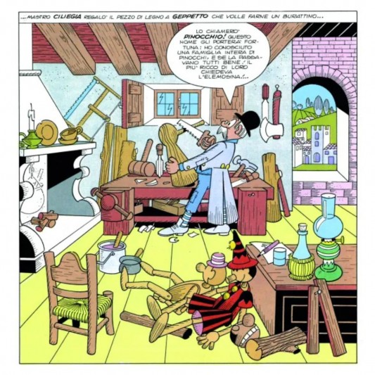 Pinocchio par Luciano Bottaro - secondaire-1