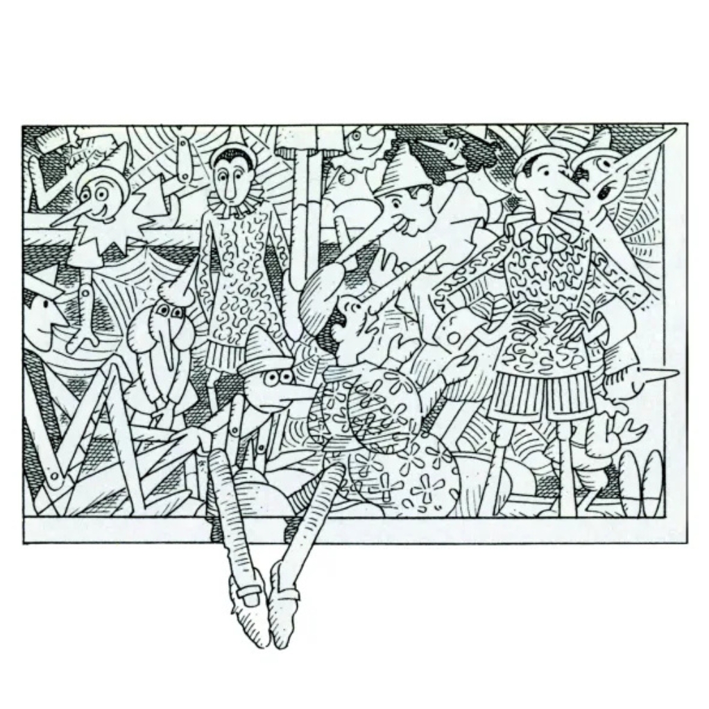 Pinocchio par Luciano Bottaro - secondaire-3