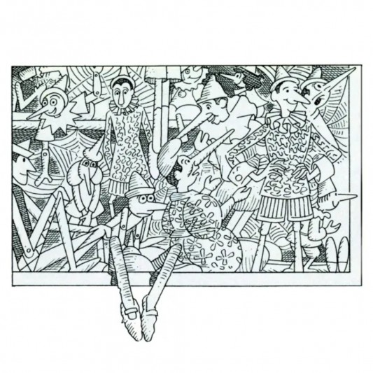 Pinocchio par Luciano Bottaro - secondaire-3