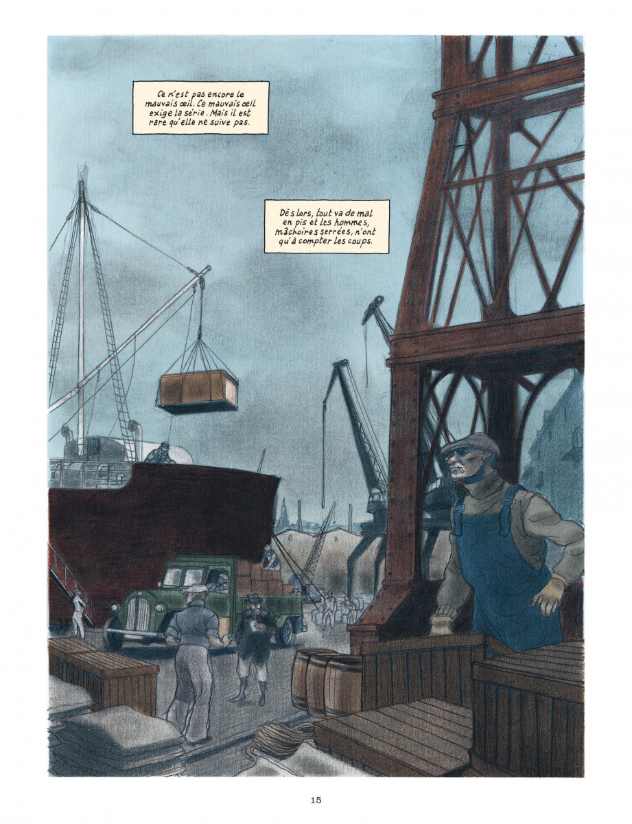 BD : Le passager du Polarlys, un thriller marin par Simenon 