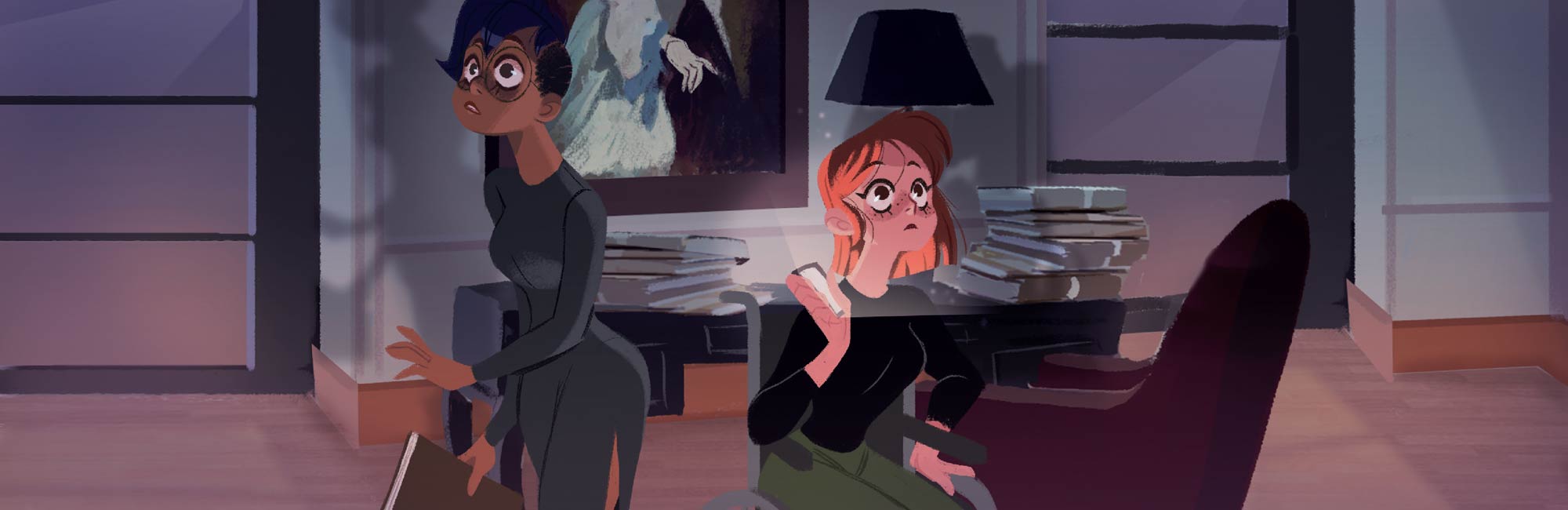 Dans les yeux de Lya - Récit complet