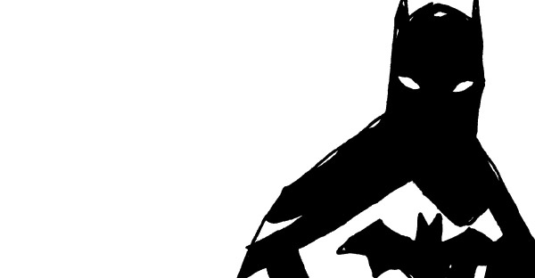 batman-black-and-white